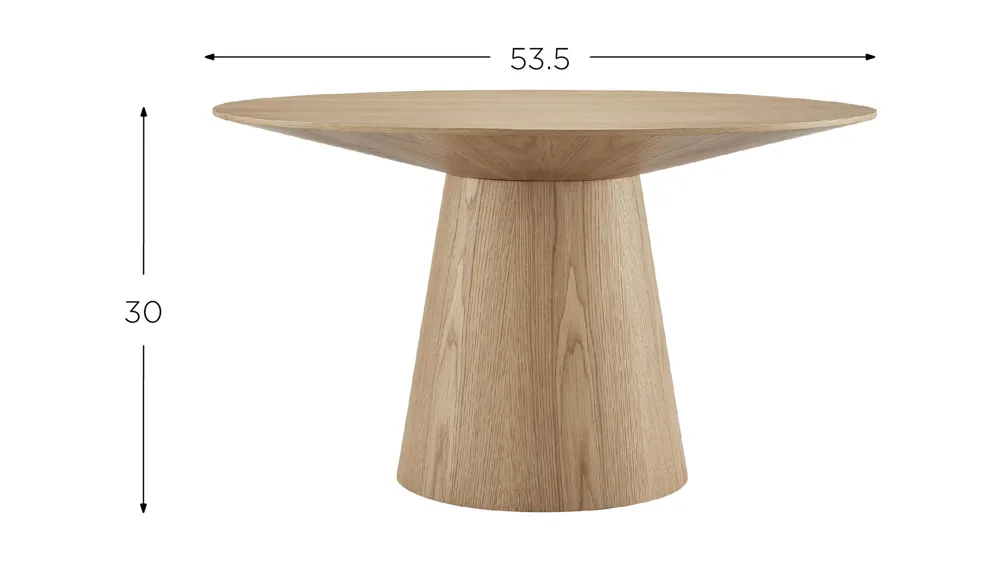 Wesley Round Dining Table Dimensions