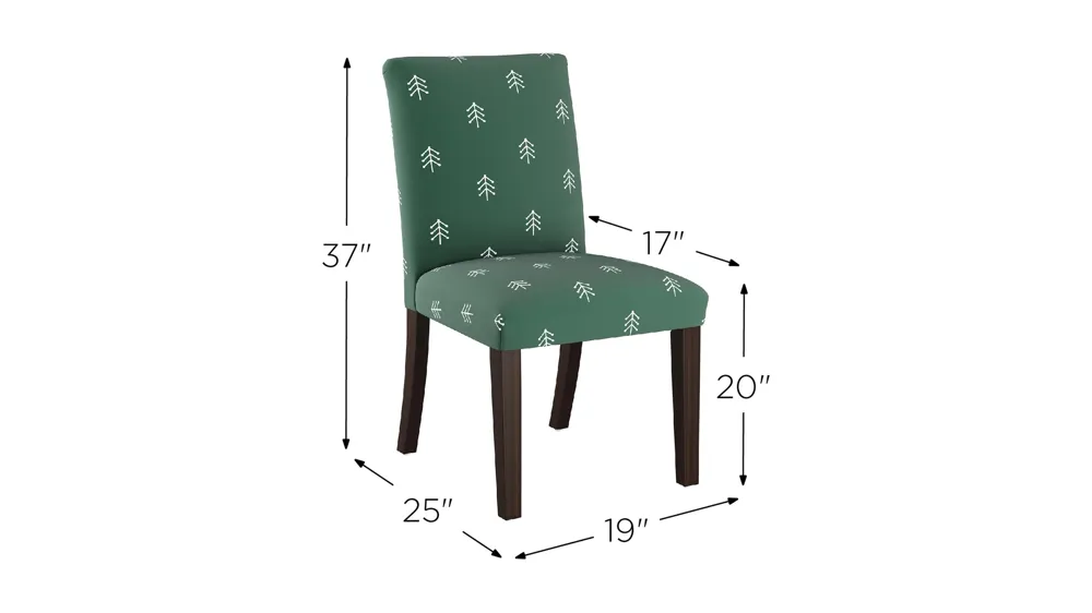 Merry Upholstered Dining Chair Dimensions