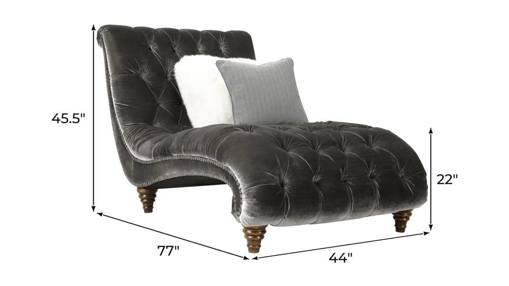 Duchess Chaise Lounge Dimensions