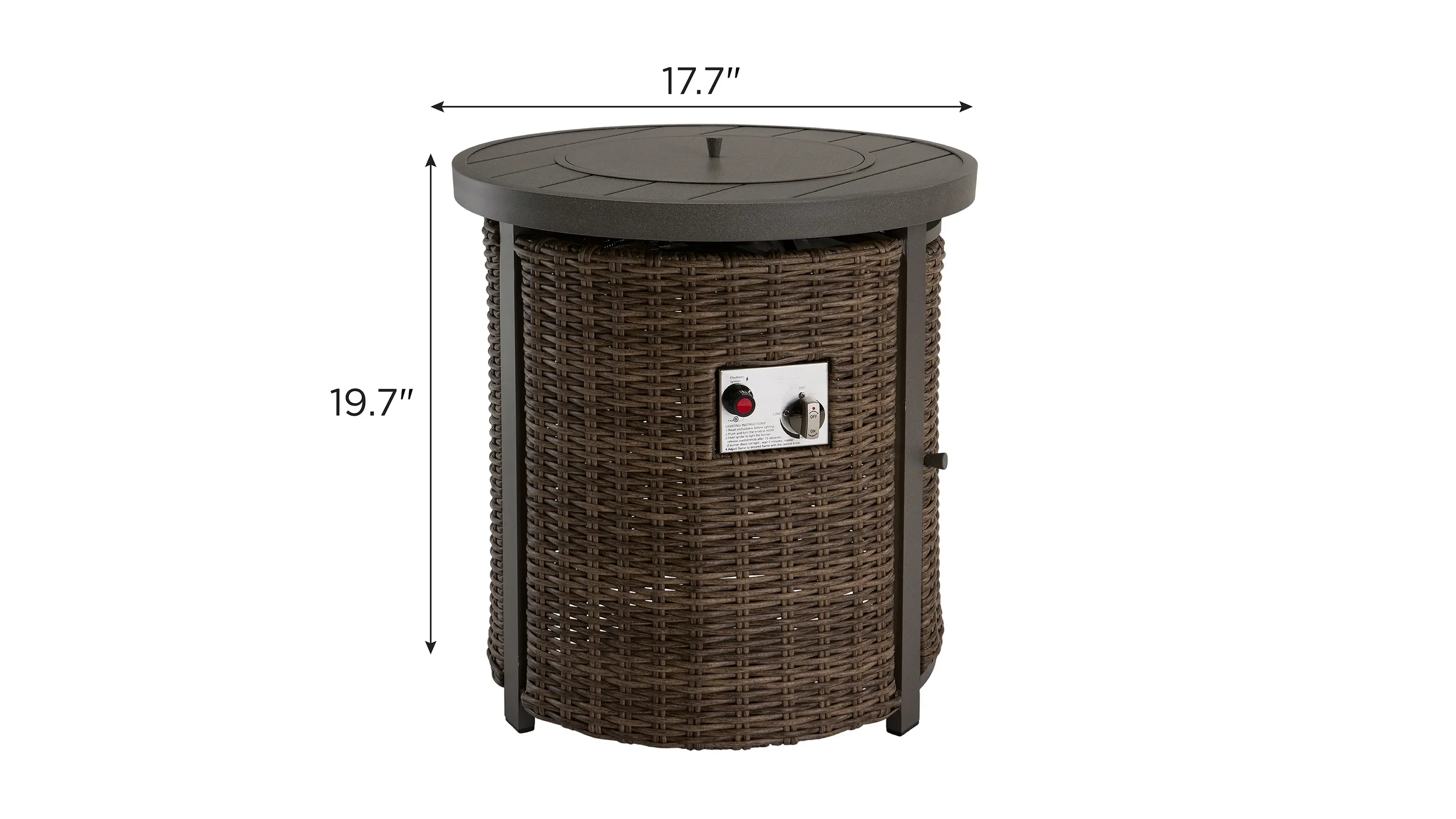 Takumi Mini Fire Table | Raymour & Flanigan