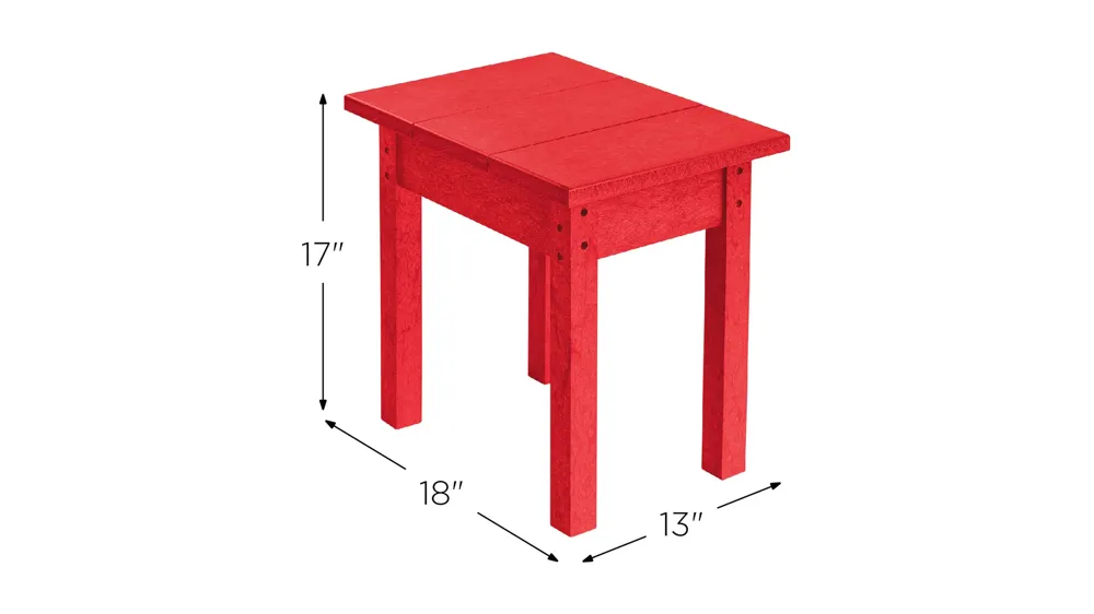 Generation Recycled Outdoor Side Table Dimensions