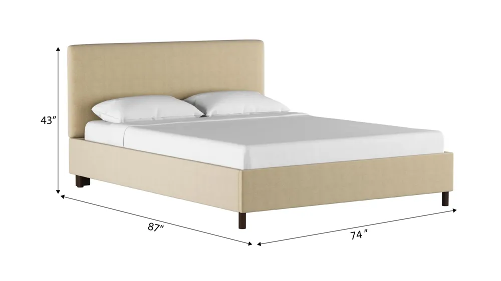 Valerie Platform Bed Dimensions