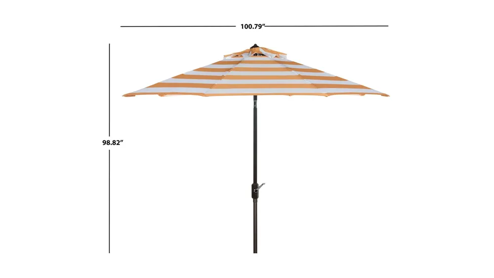 Marcie Outdoor Auto-Tilt Umbrella Dimensions