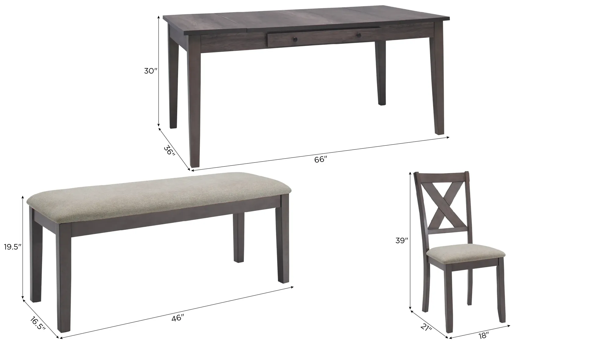 Melvin 6-pc. Dining Set