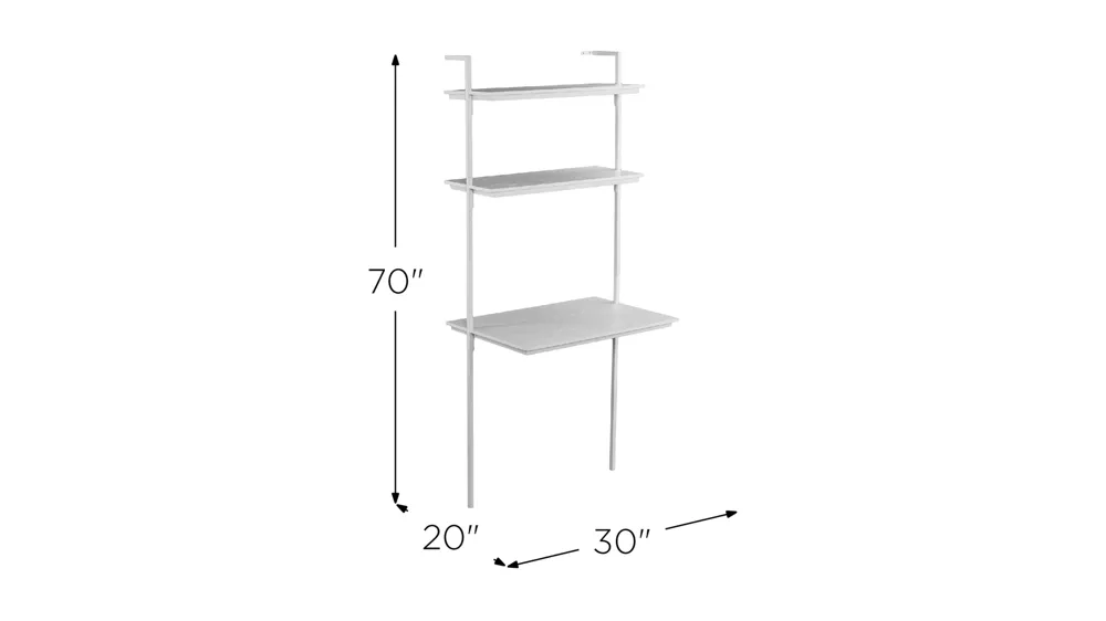 Eastbourne Wall Mount Desk Dimensions