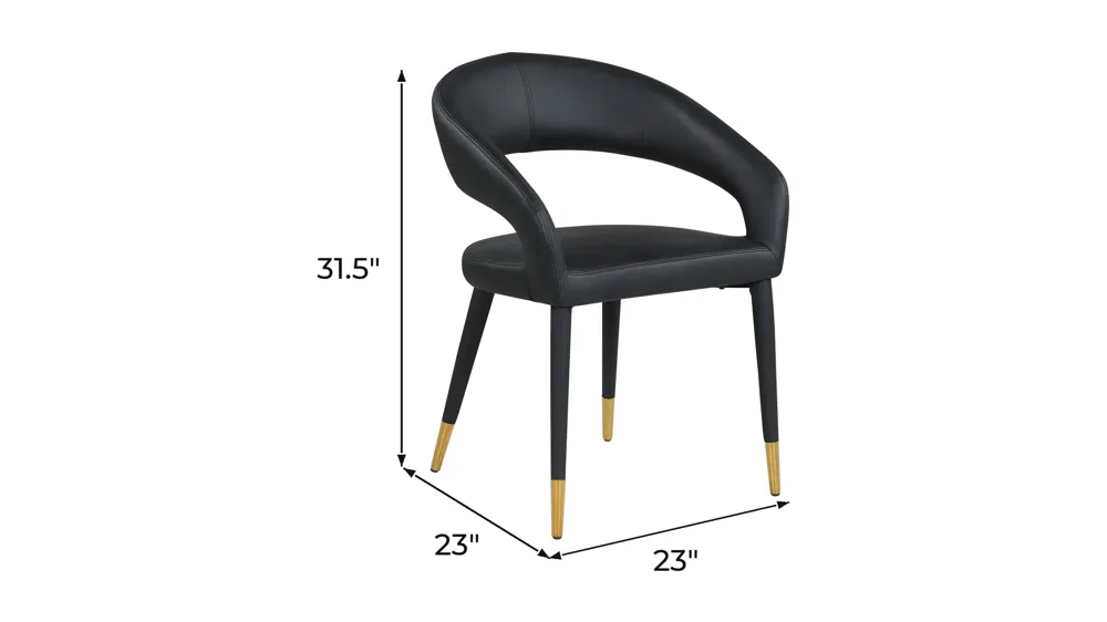Destiny Dining Chair - Set of 2 Dimensions
