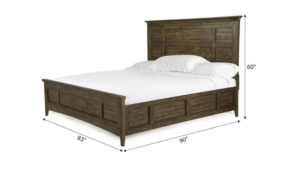 Ivy Ridge Panel Bed Dimensions