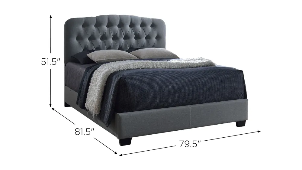 Tilda Upholstered Bed Dimensions