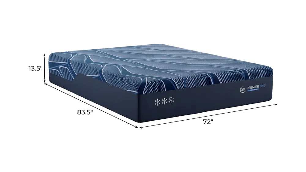 iSeries NXG Hybrid Medium Mattress Dimensions