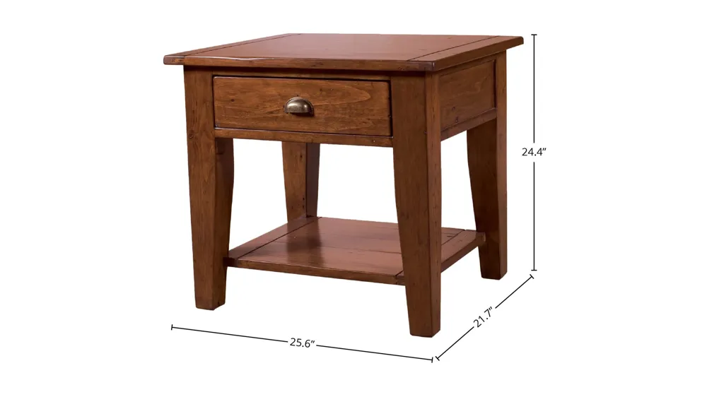 Irish Coast Regular Side Table - African Dusk Dimensions
