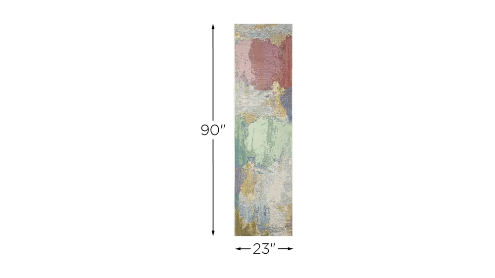 Marina Watercolor Indoor/Outdoor Rug Dimensions