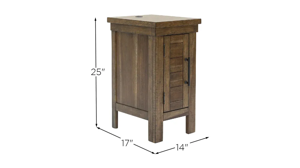 Montana Chairside End Table Dimensions