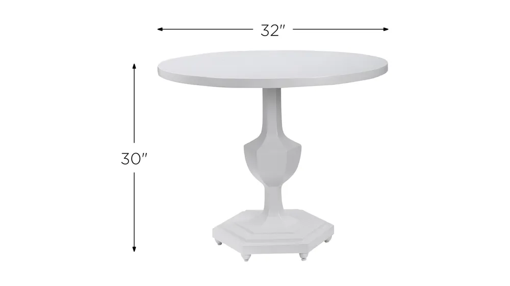 Kabarda Foyer Table Dimensions