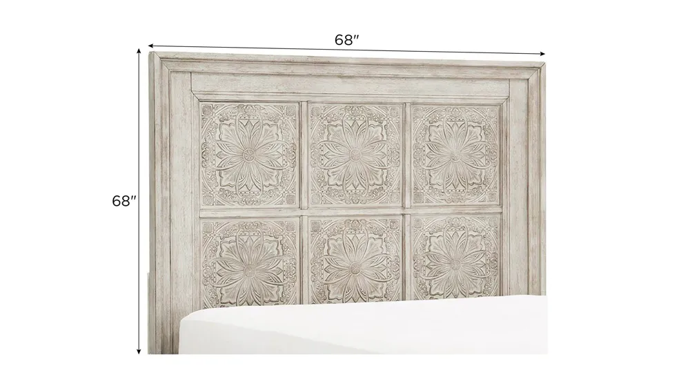 Magnolia Park Panel Headboard Dimensions