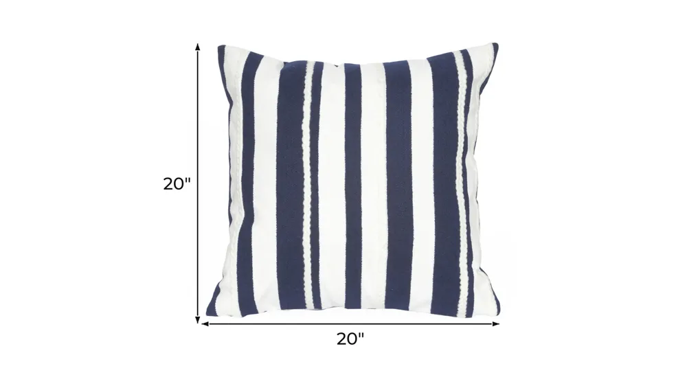 Liora Manne Visions II Marina Stripe Pillow Dimensions