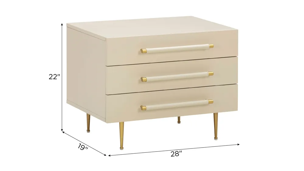 Trident Nightstand Dimensions
