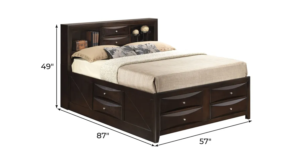 Marilla Captain's Bed Dimensions