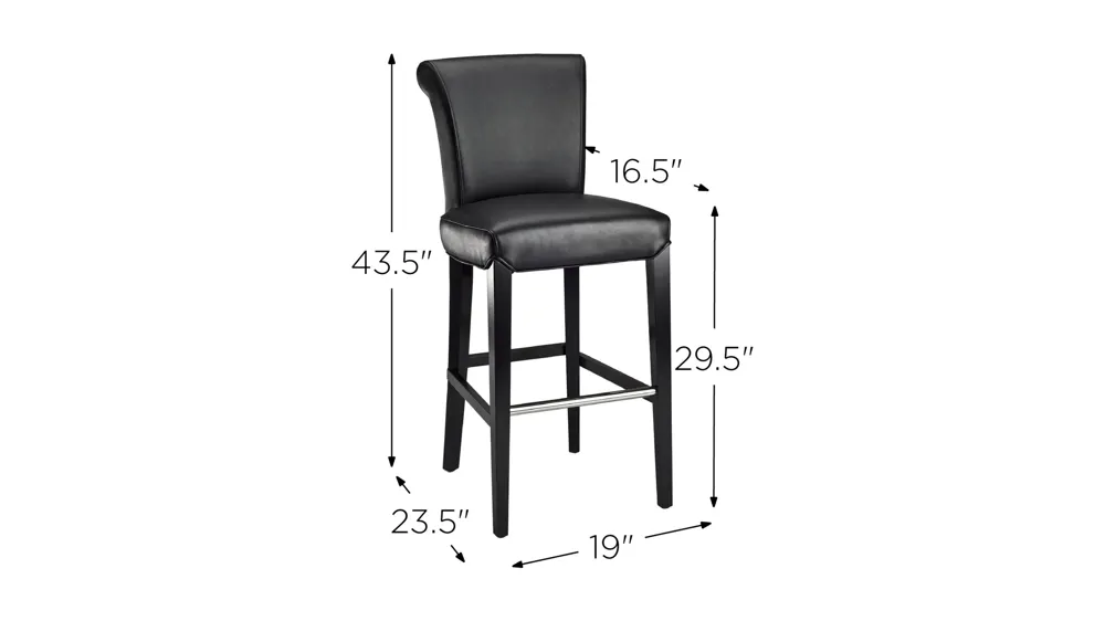 Seth Bar Stool Dimensions