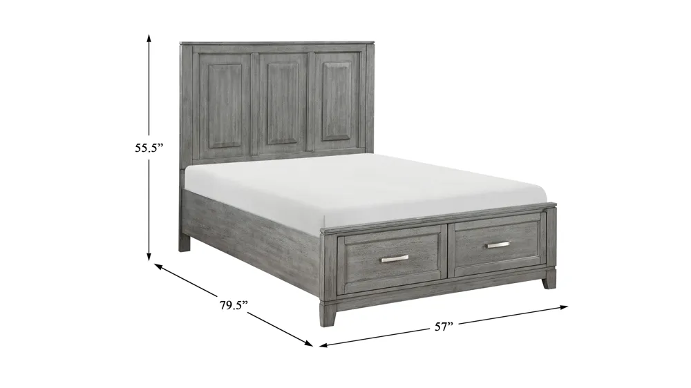 Faustina Platform Bed Dimensions