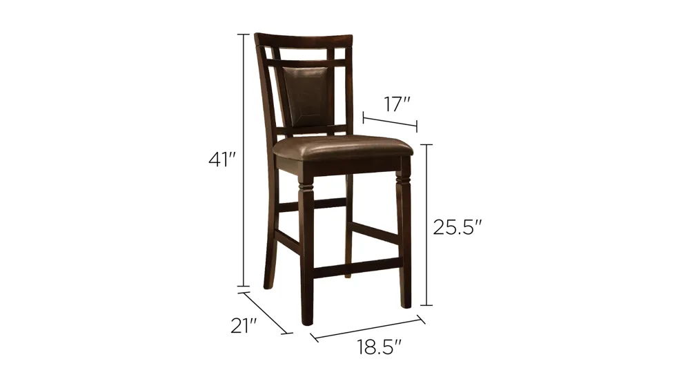 Northfield Counter Stool Dimensions