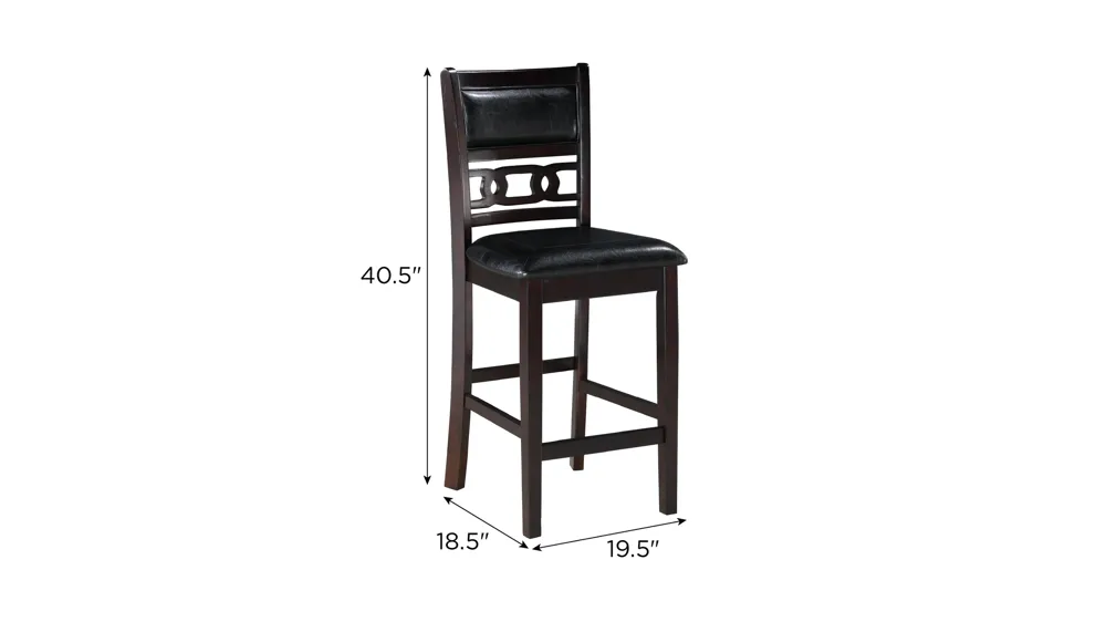 Millie Counter Chair - Set of 2 Dimensions