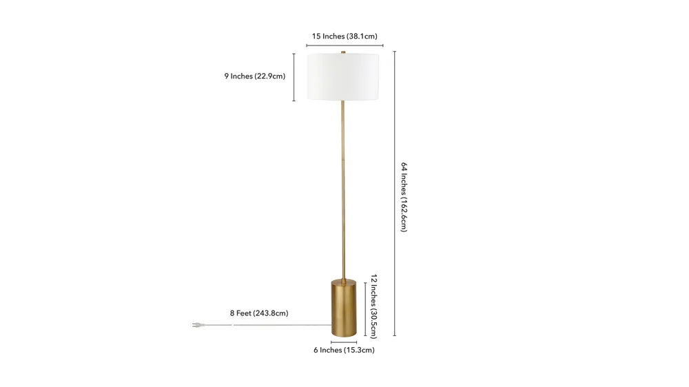 Merida Floor Lamp Dimensions