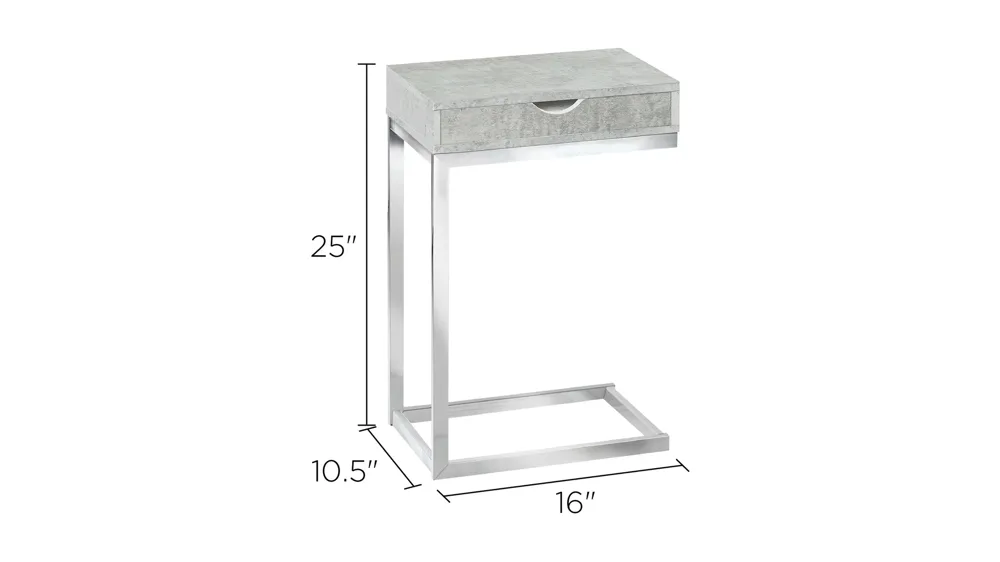 Chronicles Rectangular Accent Table Dimensions
