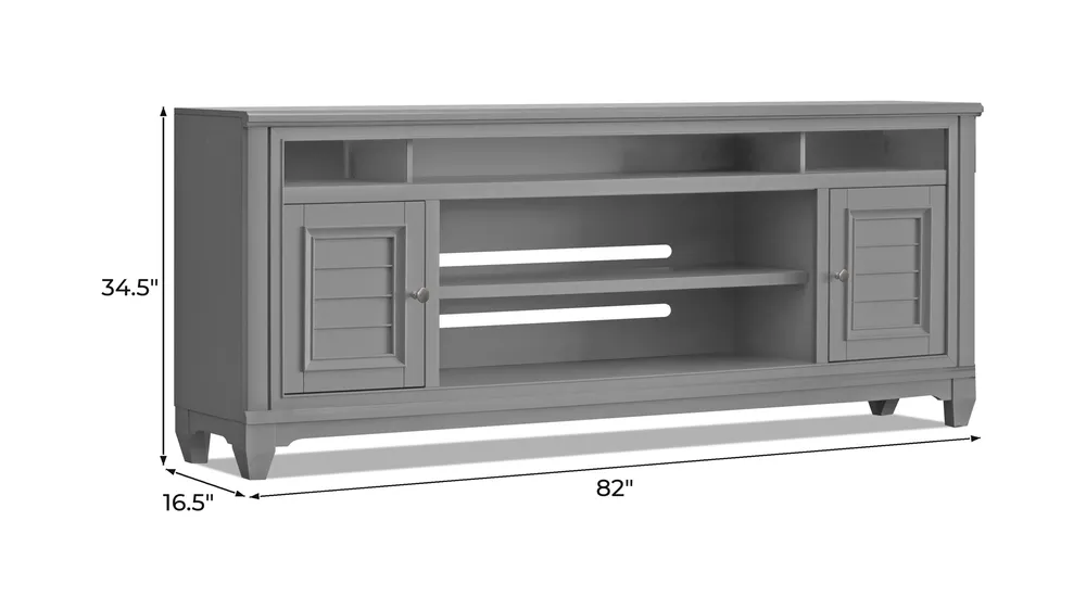 Cape Town 82" TV Console Dimensions