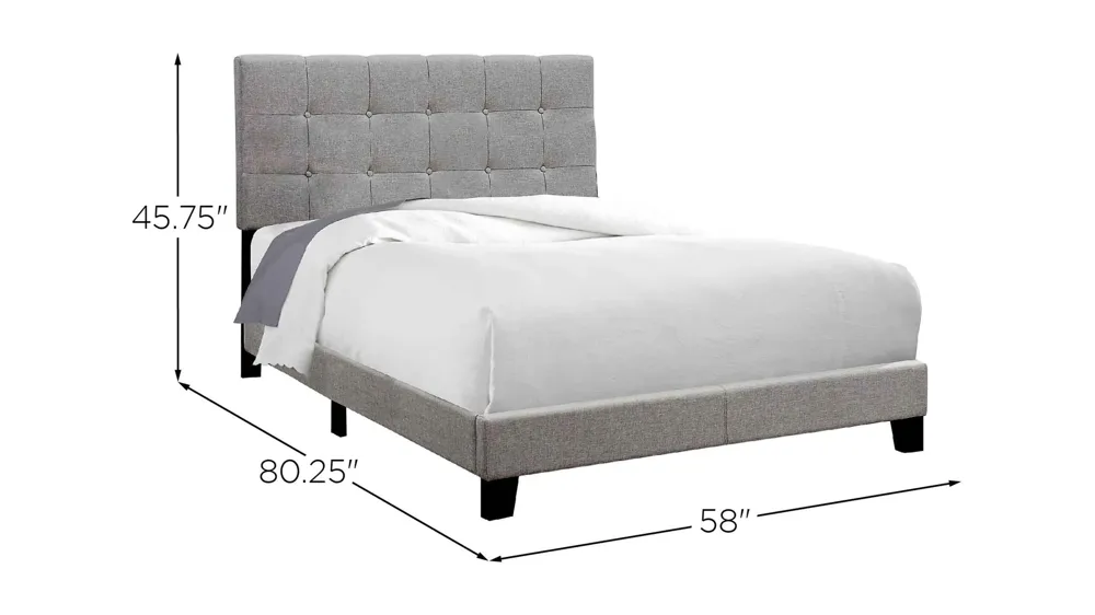 Monarch Specialties Full Bed Dimensions