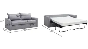 Huxley Queen Sleeper Sofa