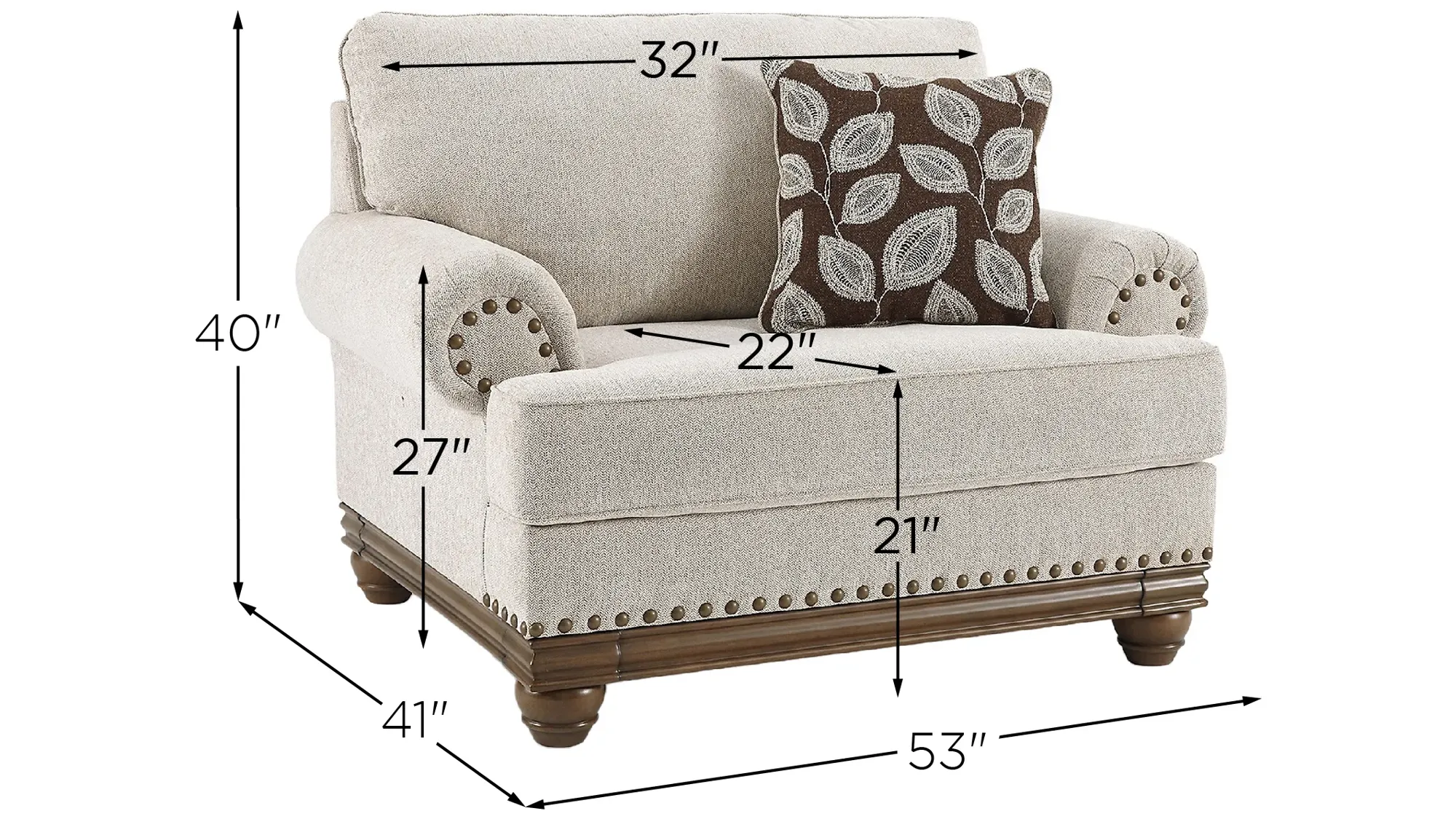 Harleson oversized chair discount