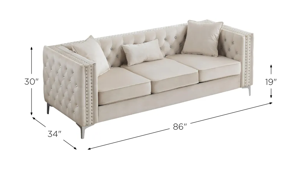 Paige Sofa Dimensions