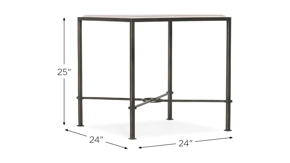 Bitra End Table Dimensions