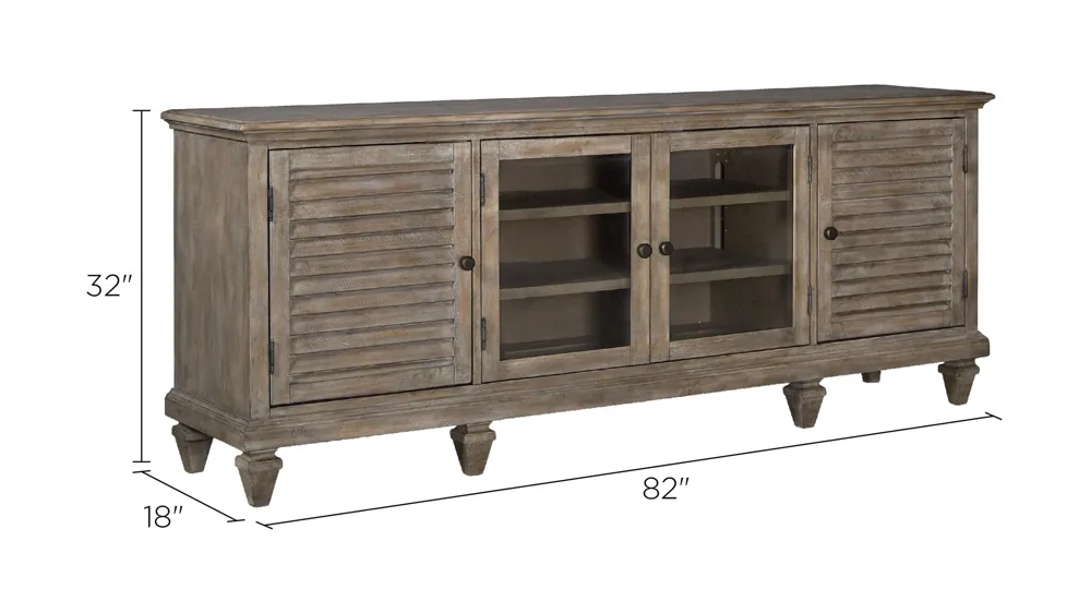 Clyde Wood Large Console Dimensions