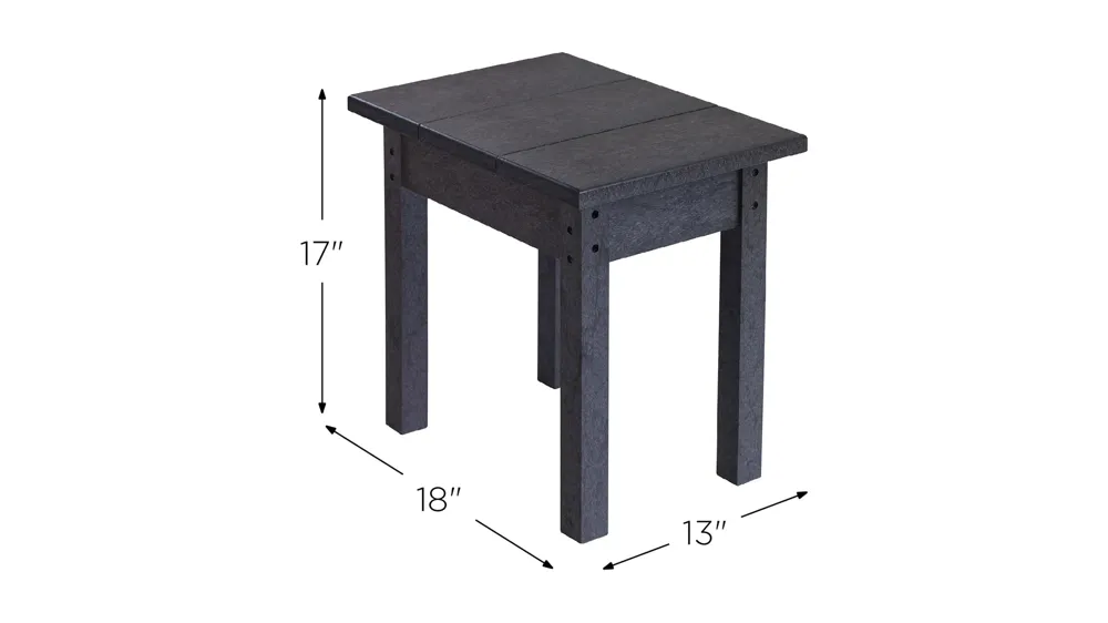 Generation Recycled Outdoor Side Table Dimensions