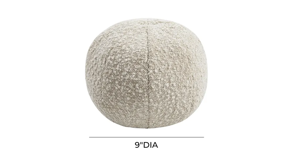 Boba Boucle Pillow Dimensions