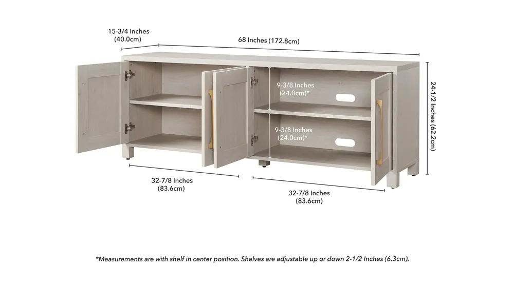 Miller TV Stand Dimensions