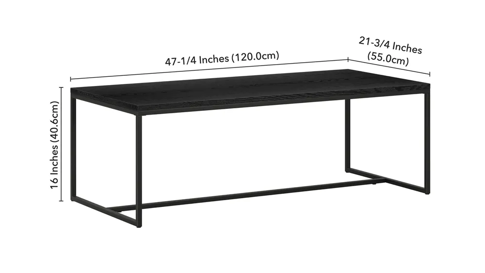 Boone Coffee Table Dimensions