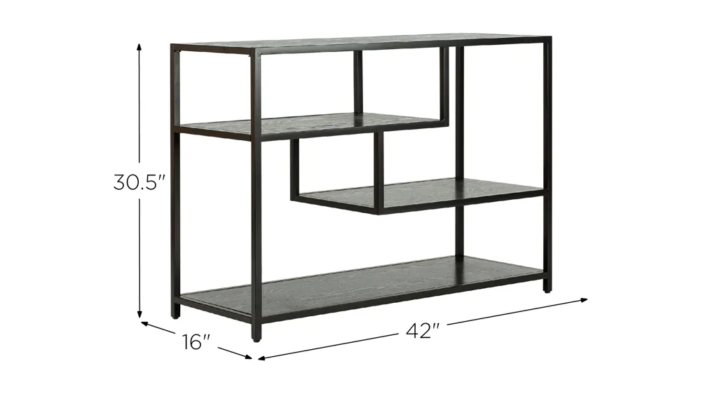 Carol Geometric Console Table Dimensions