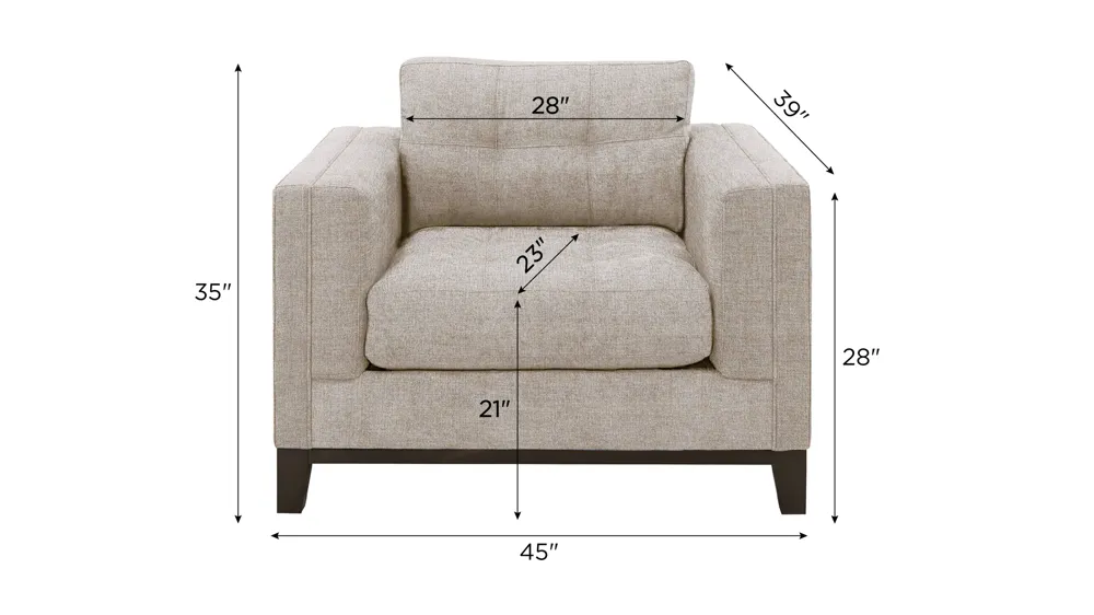 Mirasol Chair Dimensions