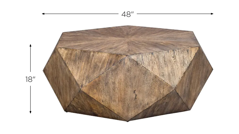 Volker Honey Coffee Table Dimensions