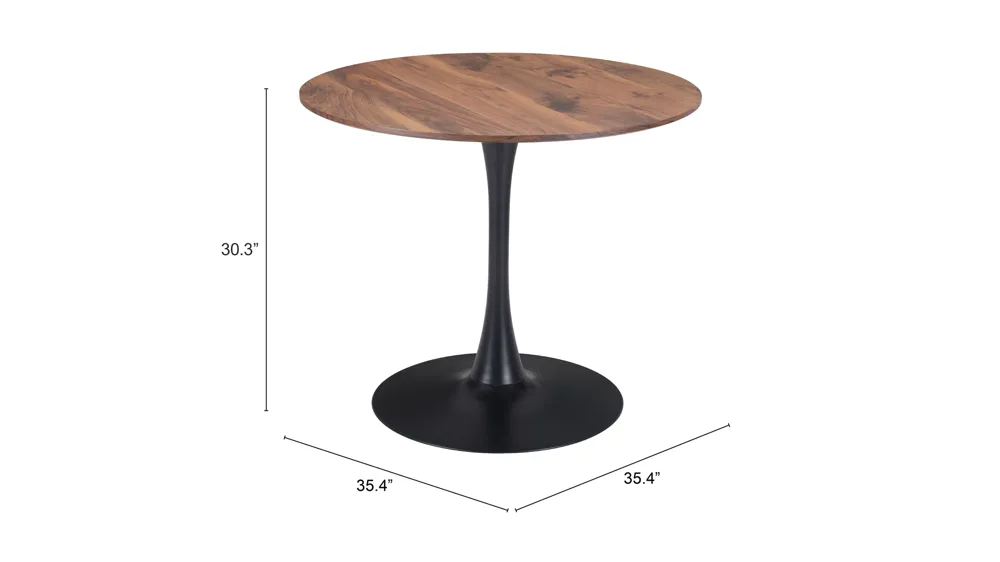 Opus Dining Table Dimensions