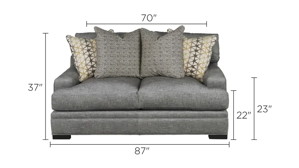 Bayside Apartment Sofa Dimensions