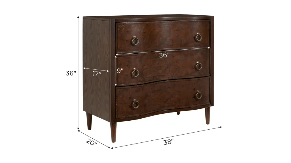 Collins Accent Chest Dimensions