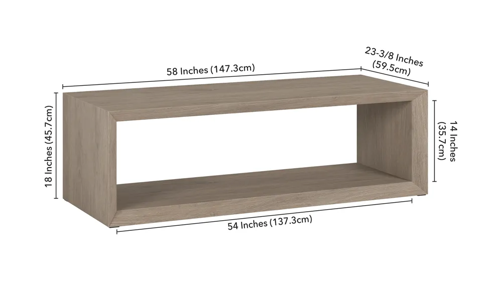 Osmond Coffee Table Dimensions