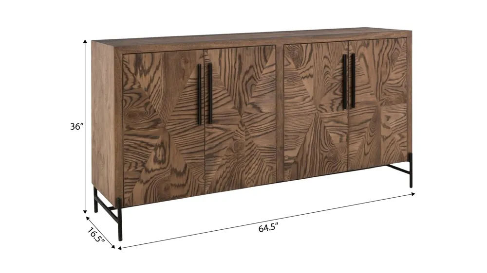 Verona 4 Door Console Dimensions