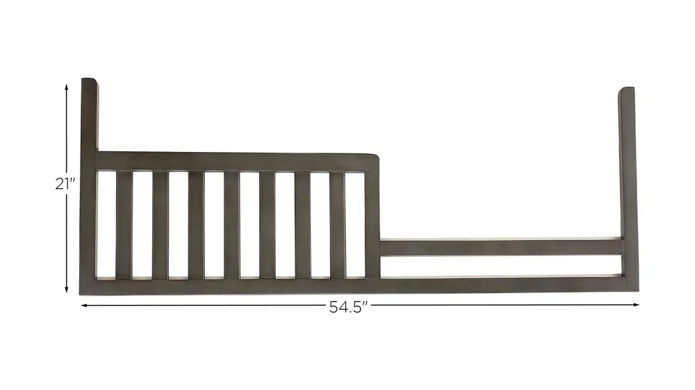 Henry Convertible Toddler Rails Dimensions