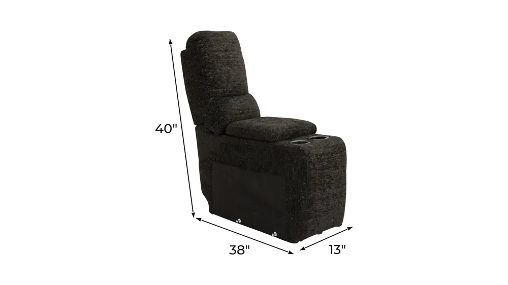 Filmore Console w/ USB Dimensions