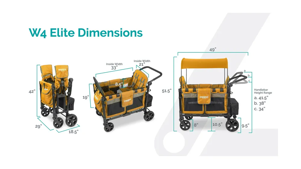 Elite Quad Wagon Dimensions
