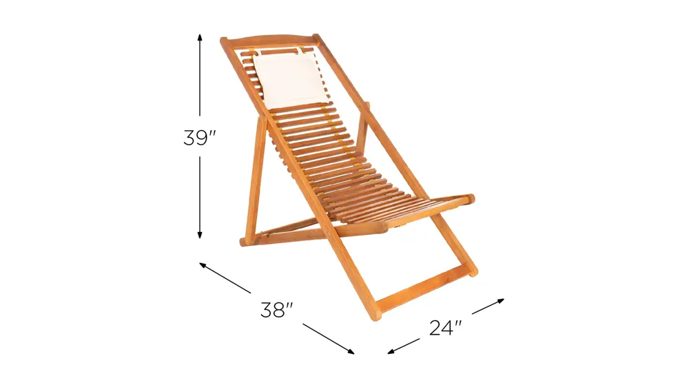 Hayes Relax Chair With Pillow Dimensions